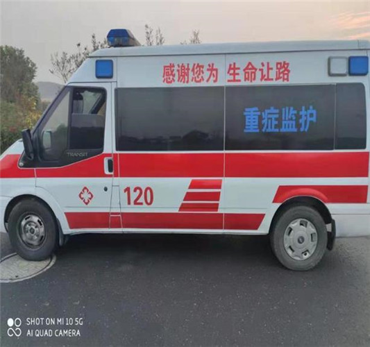 栾城救护车出租服务案例3